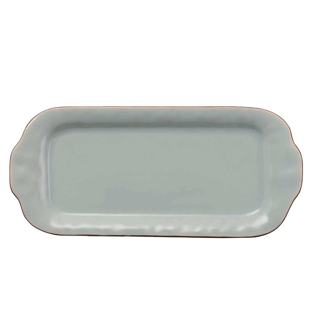 Cantaria Large Rectangular Tray Sheer Blue