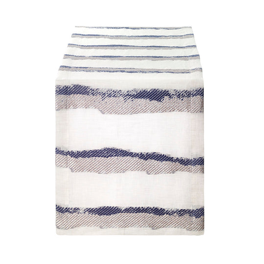 Brushstroke table runner