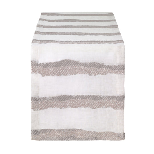 Brushstroke table runner