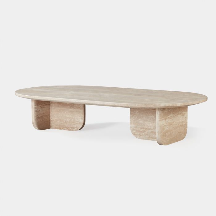 Maui oval coffee table