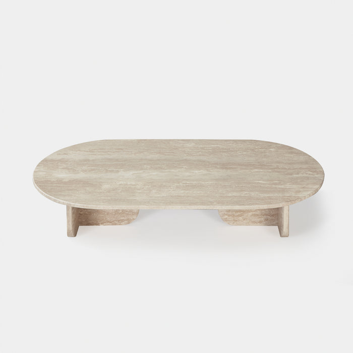 Maui oval coffee table