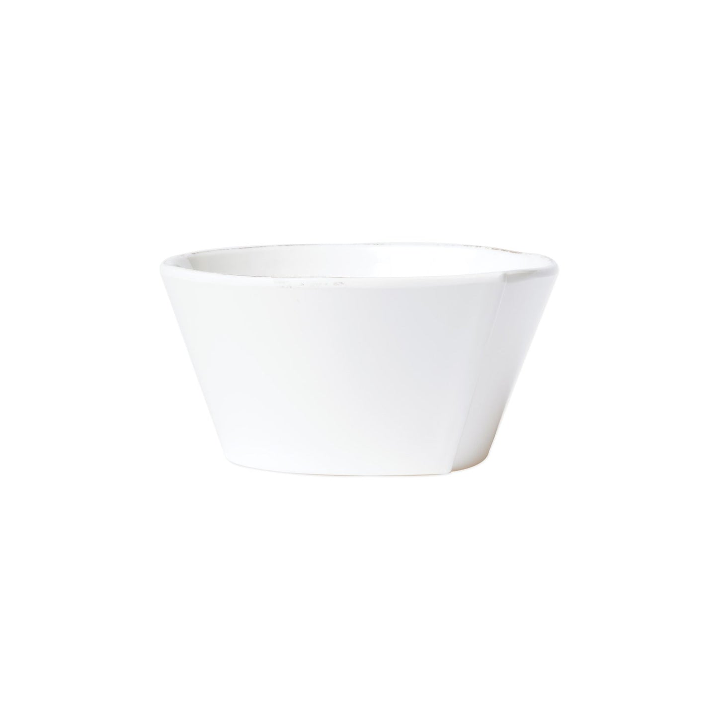 Lastra Melamine White Stacking Cereal Bowl