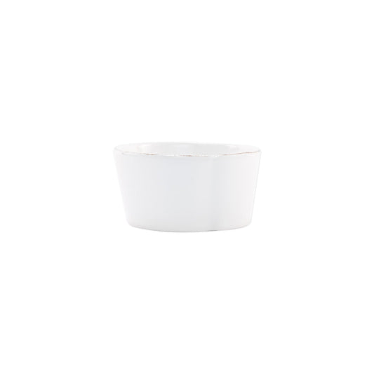 Lastra Melamine White Condiment Bowl