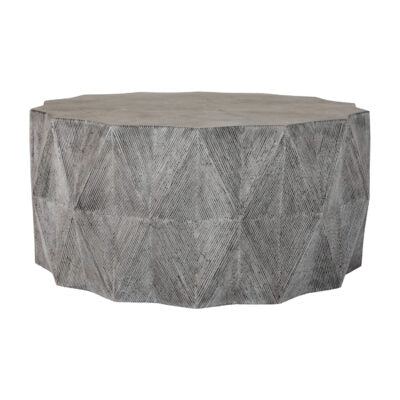 Cast Stone Mandarine Coffe Table