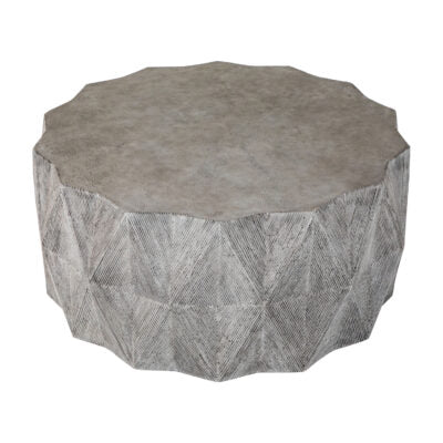 Cast Stone Mandarine Coffe Table