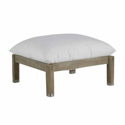 Monterey Ottoman - Stainless