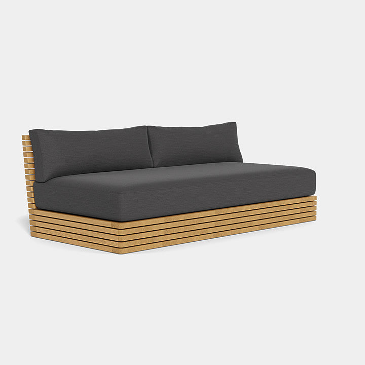 Tahiti 2 Seat Armless Sofa