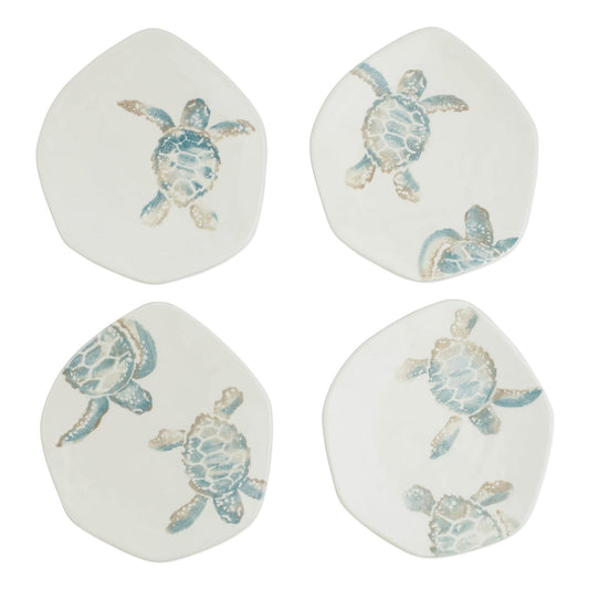 Tartaruga Assorted Salad Plates - Set of 4